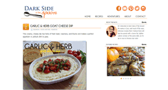 Desktop Screenshot of darksideofthespoonblog.com