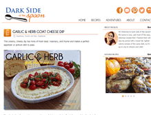 Tablet Screenshot of darksideofthespoonblog.com